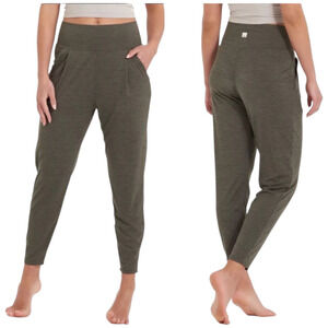 Vuori W Lux Harem Jogger Pants Olive Green